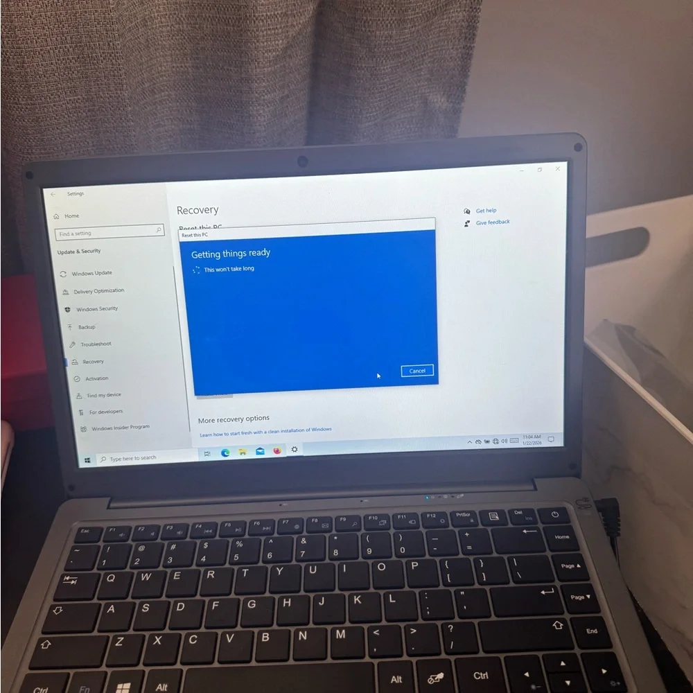 Sleek Gray Laptop